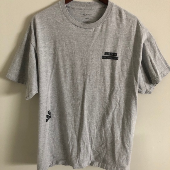 Five Four Other - Five Four L heather gray graphic tee - Like New